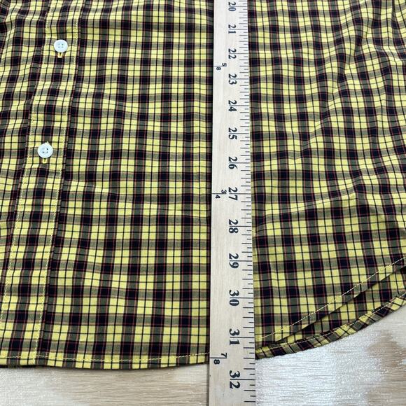 American Eagle Men's XXL Plaid Classic Fit Button Down Shirt Size XXL Preppy - Picture 10 of 11